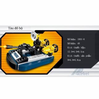 Bộ đồ chơi Lego Combat zone