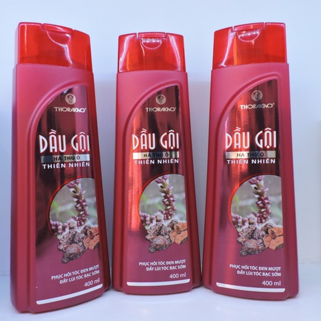 Dầu Gội Thorakao Hà Thủ Ô 400ml