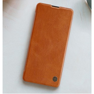 Bao da bò SamSung Galaxy Note 10 Lite chính hãng Nillkin QIN