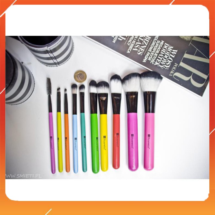 Bộ cọ Bhcosmetic 10 cây Pop art brushes