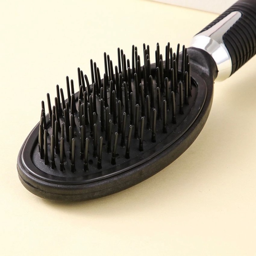 Bộ 4 lược chải tóc gỡ rối kèm gương có đế đựng tạo kiểu nhanh chóng massage đầu chuyên dụng chất lượng tốt Angola