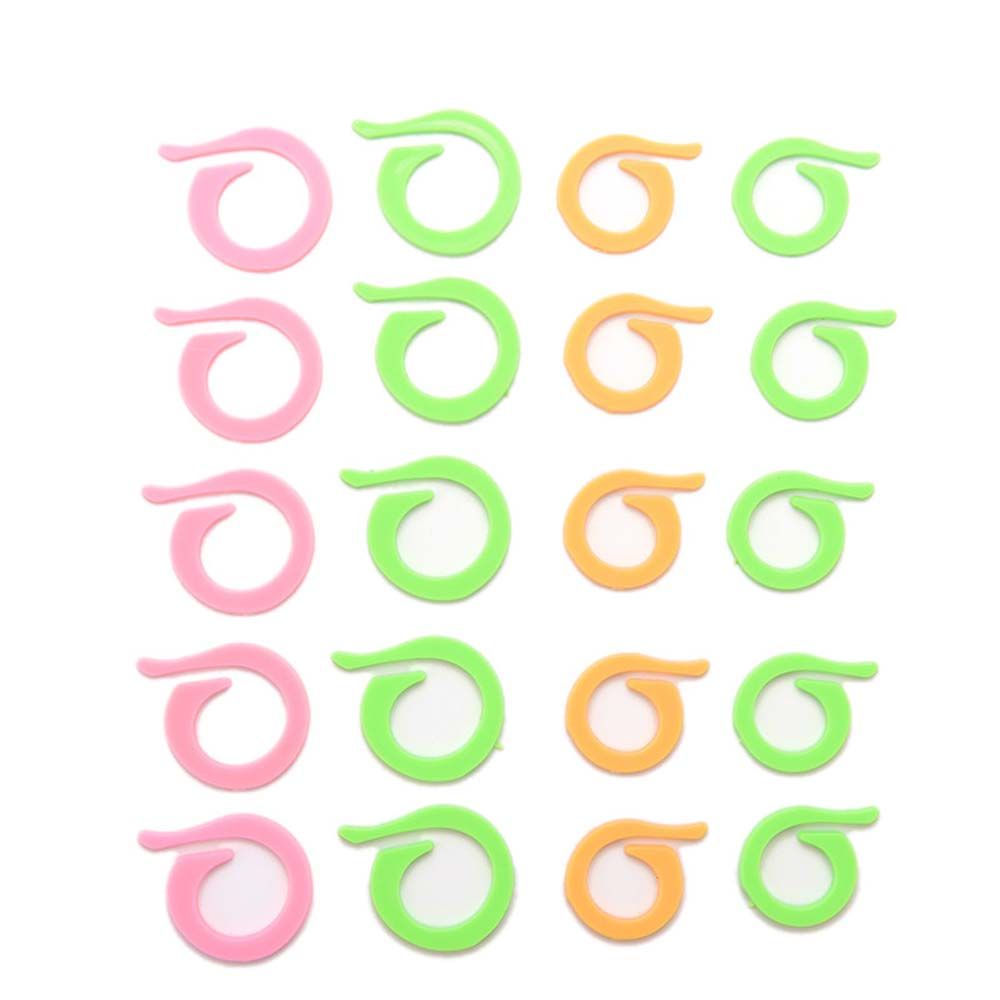 Kẹp đánh dấu cố định hỗ trợ đan móc len nhiều màu sắc tiện lợi