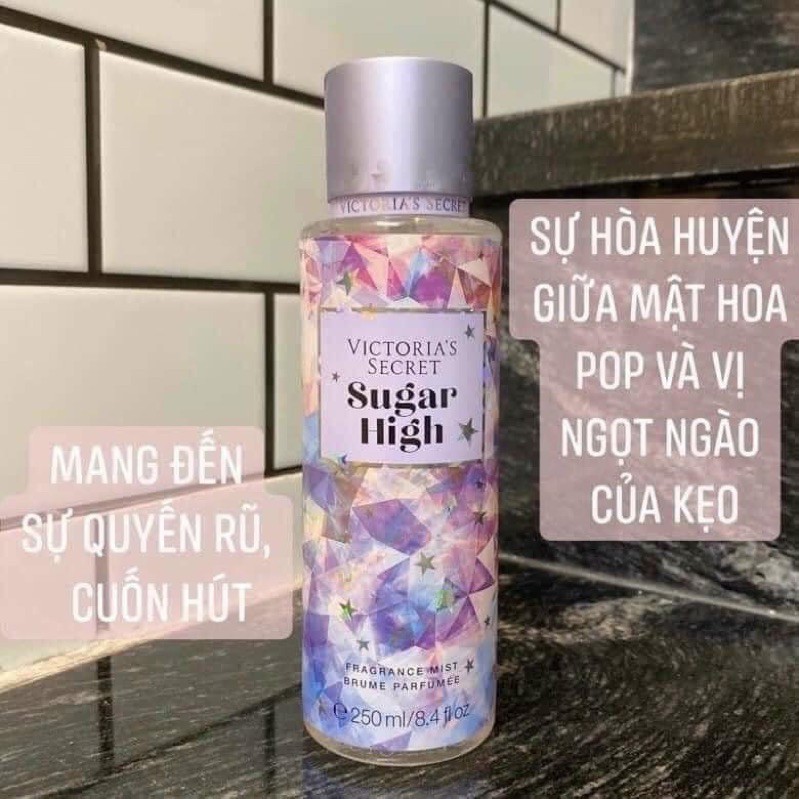 Body mist Victoria Secret hàng chính hãng đủ tem mac | Thế Giới Skin Care