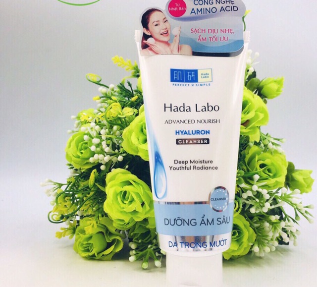 Kem rửa mặt dưỡng ẩm tối ưu hadalabo advanced Nourish 80g | BigBuy360 - bigbuy360.vn
