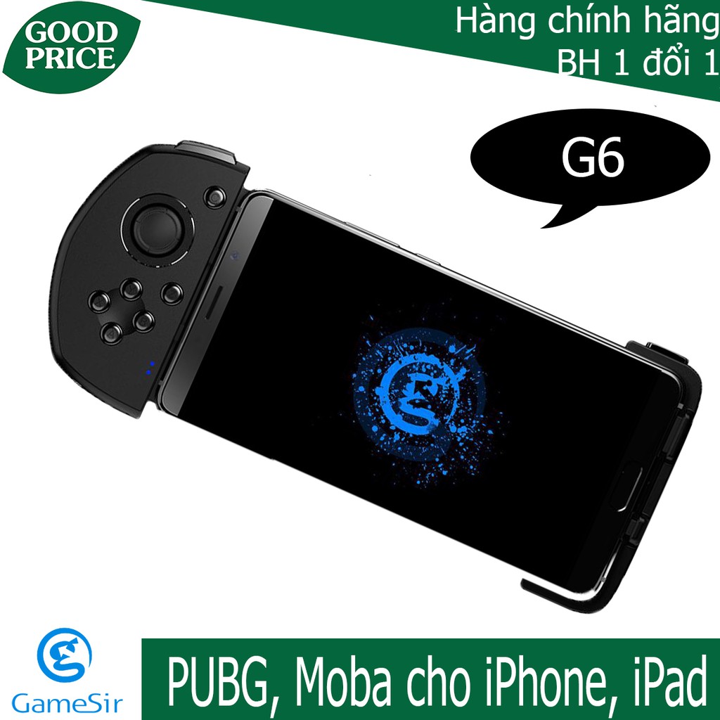 Tay cầm chơi game PUBG Gamesir G6 - cho iPhone, iPad có hỗ trợ iOS 13.4 trở lên