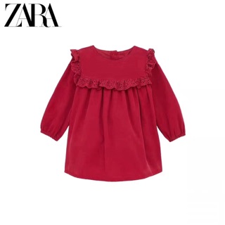 Váy nhung Zara baby