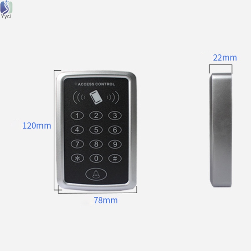 1 Bộ Hệ Thống Khóa Cửa Ra Vào Thẻ RFID Điều Khiển Từ Xa An Ninh Cho Nhà Ở/Văn Phòng