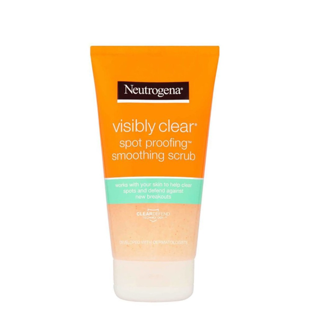 [TOP 1 SHOPEE] Tẩy da chết giảm mụn Neutrogena Spot Stress Control / Proofing Smoothing Scrub (Bill Anh)