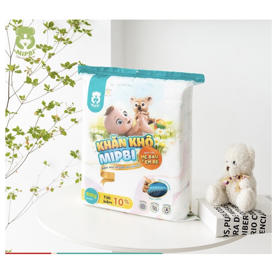 Khăn Khô Dành Cho Mẹ và Bé Mipbi loại 300g