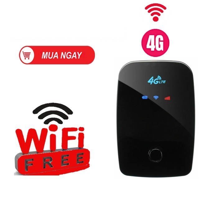 CỤC PHÁT WIFI TỪ SIM 3G 4G ZTE SC801 CHÍNH HÃNG,