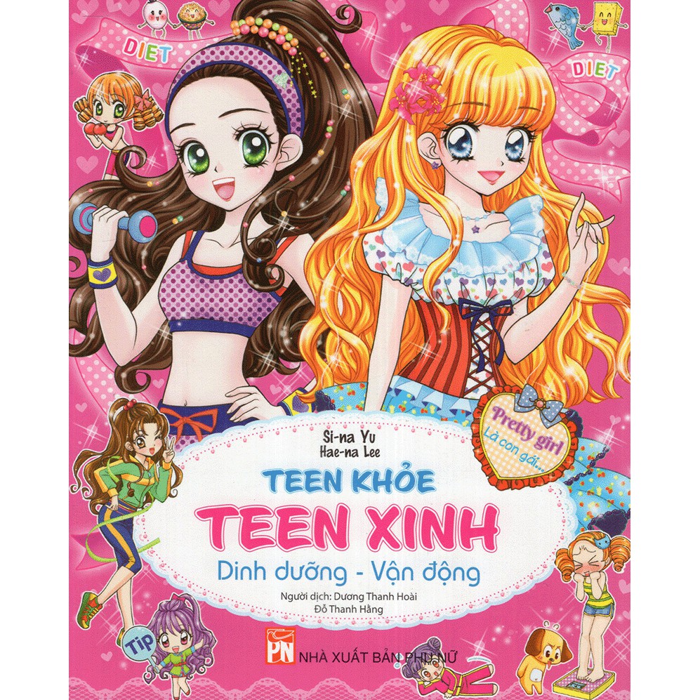 Sách-Teen Khỏe Teen Xinh - Dinh Dưỡng Vận Động