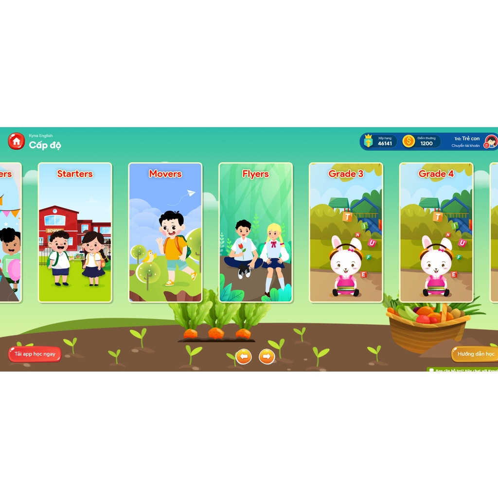 Toàn Quốc  Combo 12 khóa học tiếng Anh Cambridge chuẩn STEM cho trẻ từ 3-15 tuổi từ mầm non đến cấp 2