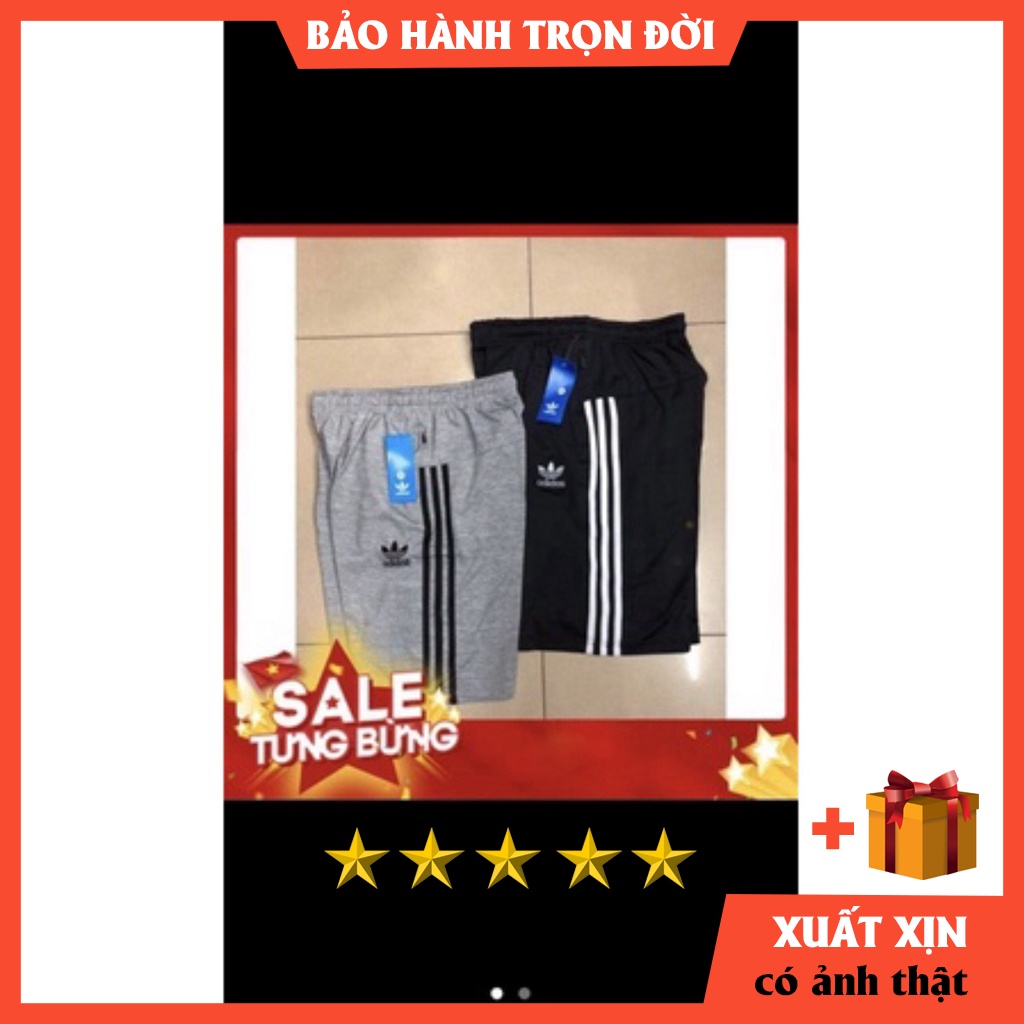 Quần Short thun nam Das 3 Sọc siêu đẹp [BẢO HÀNH TRỌN ĐỜI] mát