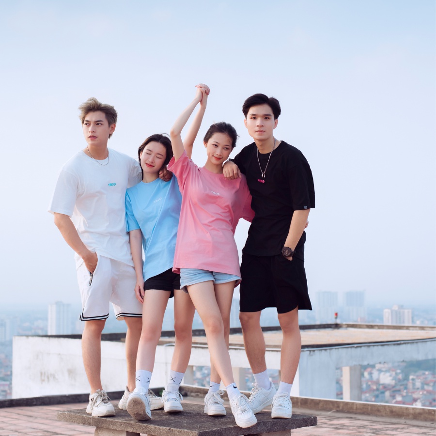 Áo thun Unisex TUCO Basic Tee phông cotton trơn nam nữ tay lỡ oversize form rộng nhiều màu local brand