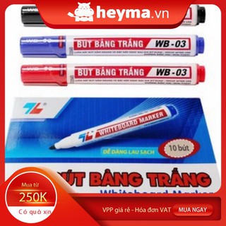 BÚT VIẾT BẢNG WB03,BÚT LÔNG BẢNG CHÍNH HÃNG (10 CHIẾC) ٩(^‿^)۶