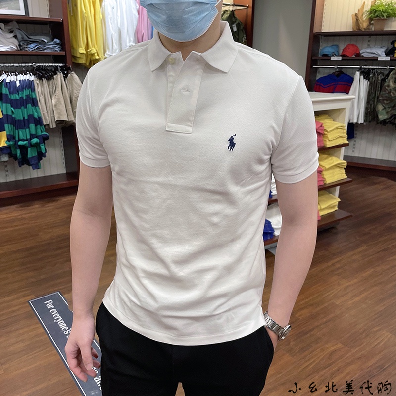 Áo Thun polo Pol Ralph Lauren Ngắn Tay Thời Trang Mùa Hè Dành Cho Nam