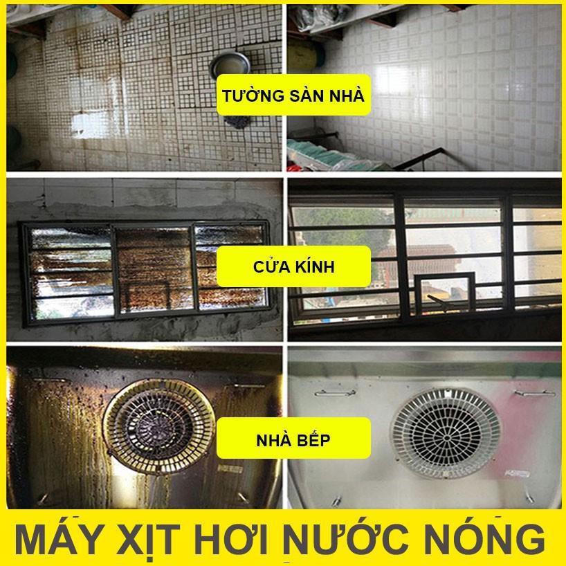 Máy Phun Xịt Rửa Xe Hơi Nước Nóng Mini 2600W