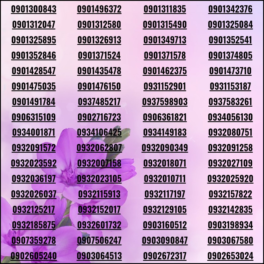 SIM 4G đẹp Mobifone TRÙM DATA | 10 số  FREE tháng đầu