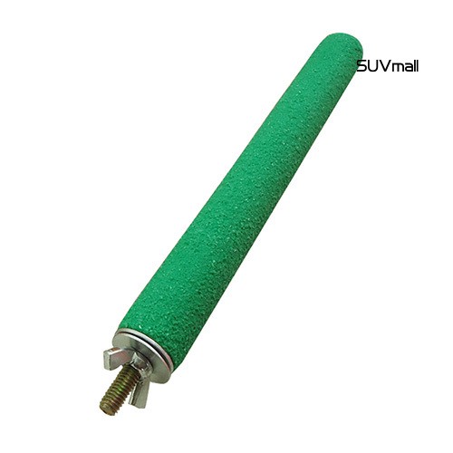Thanh đậu bằng gỗ mặt nhám gắn lồng nuôi chim vẹt
