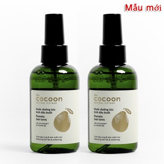 Combo 2 chai nước dưỡng tóc tinh dầu bưởi cocoon 140ml