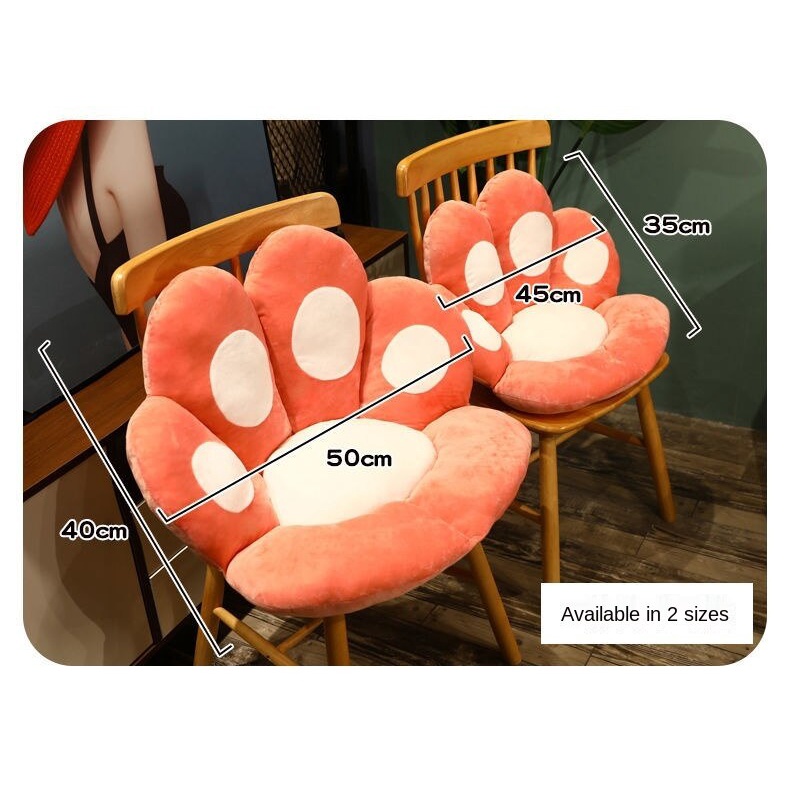 Đệm lót ghế ngồi hình chân mèo dễ thương