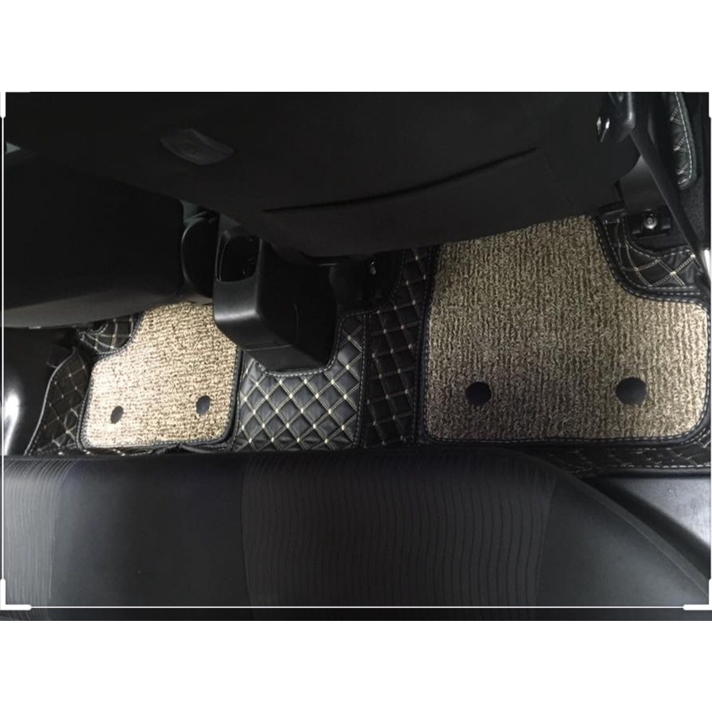 Thảm lót sàn ô tô 5D 6D Suzuki Swift da PU cao cấp, không mùi, giảm 20% tiếng ồn