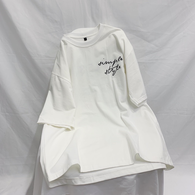 Áo Thun SIMPLE UNISEX Cổ Tròn