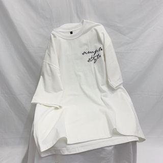 Áo thun simple unisex cổ tròn