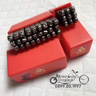 COMBO BỘ ĐỤC ĐÓNG CHỮ VÀ SỐ 3mm
