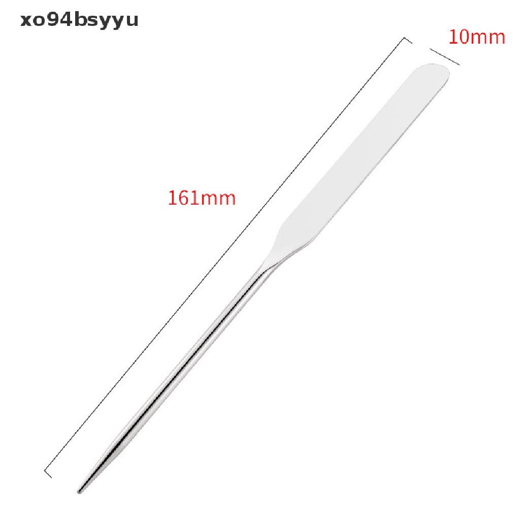 [Hàng mới về] Thìa trộn mỹ phẩm bằng thép không gỉ cao cấp tiện dụng