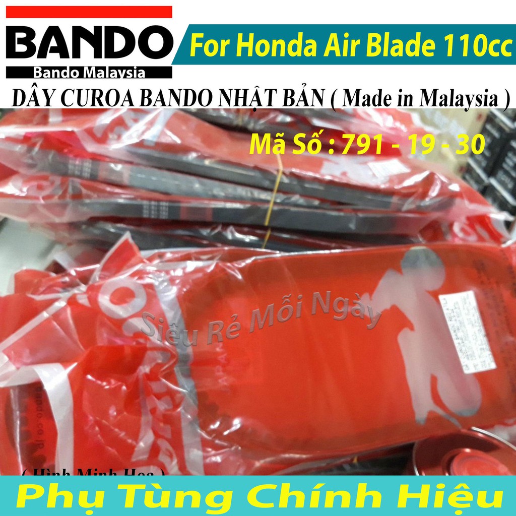 Dây Curoa Honda AirBlade 110cc Bando Malaysia