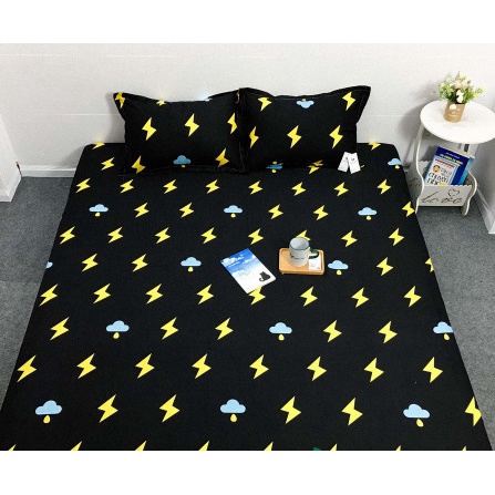 Ga trải giường bo chun chắc chắn,gồm kích thước 1m2,1m4,1m5,1m6