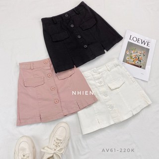 Chân váy nữ chữ a 4n _nhienvintage av61