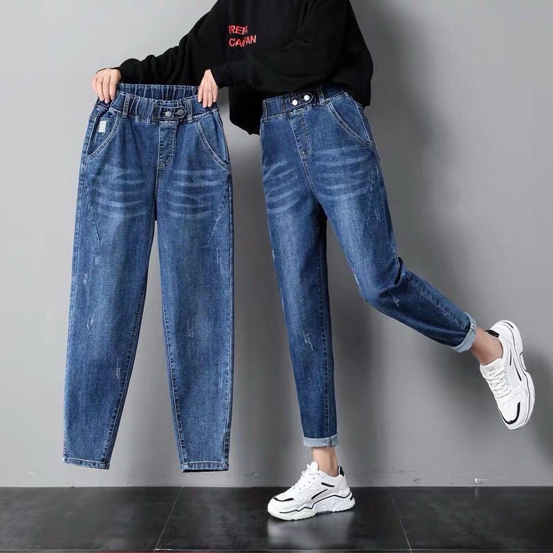 Quần Jeans Lưng Cao Co Dãn Thời Trang Xuân Hè 2021 Cho Nữ | BigBuy360 - bigbuy360.vn