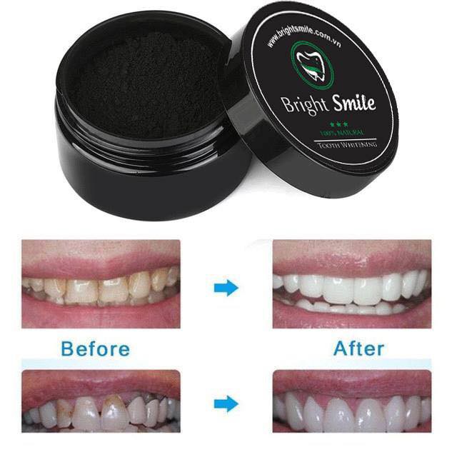 Bột trắng răng Bright Smile 30g Hàn Quốc