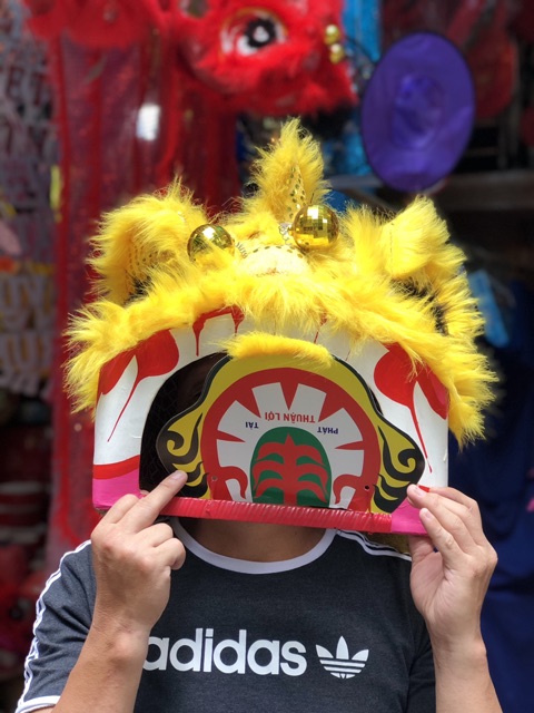 Đầu Lân Sư Tử cỡ lớn dùng biểu diễn Trung Thu - HN