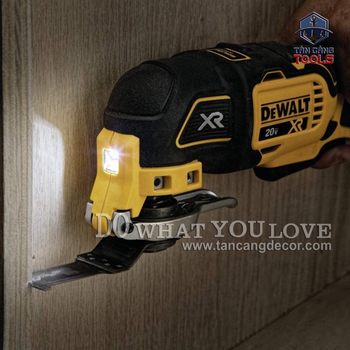 Máy Cắt Rung Đa Năng Dùng Pin Có Điều Tốc DeWalt 18V DCS356N ( Thân Máy )