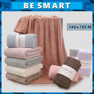 Khăn Tắm Hàn Quốc Mềm Mịn, Thấm Tút Tốt, Khổ 70cm x 140cm