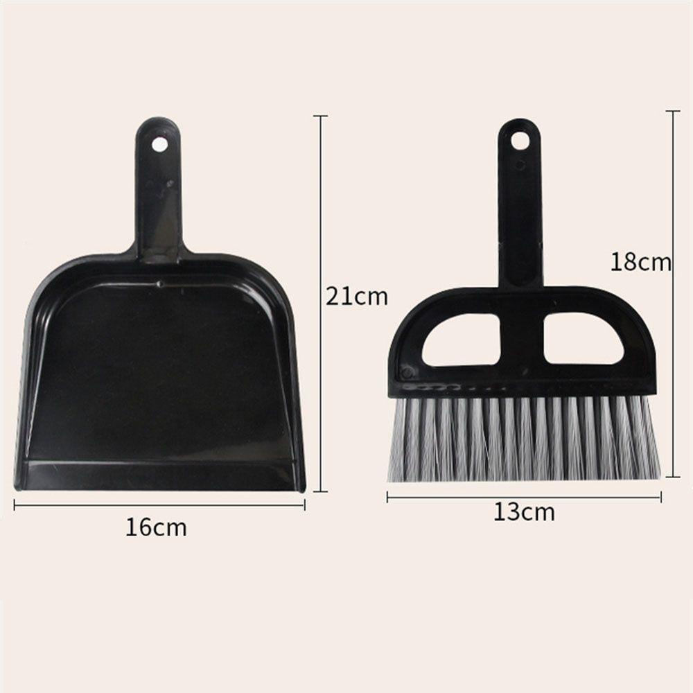 WATTLE Bộ Chổi Và Đồ Hốt Rác Mini Dễ Thương Để Bàn