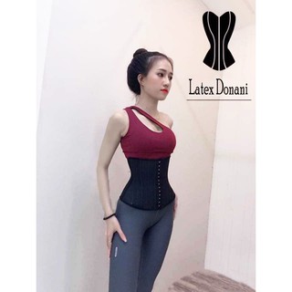 Đai latex 25 xương giảm eo chuẩn hy lạp dáng dài cao trên 1m60