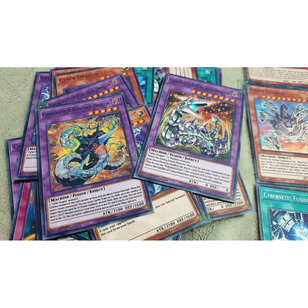 Bộ bài Yugioh - Legendary Dragons of Atlantis - B Deck