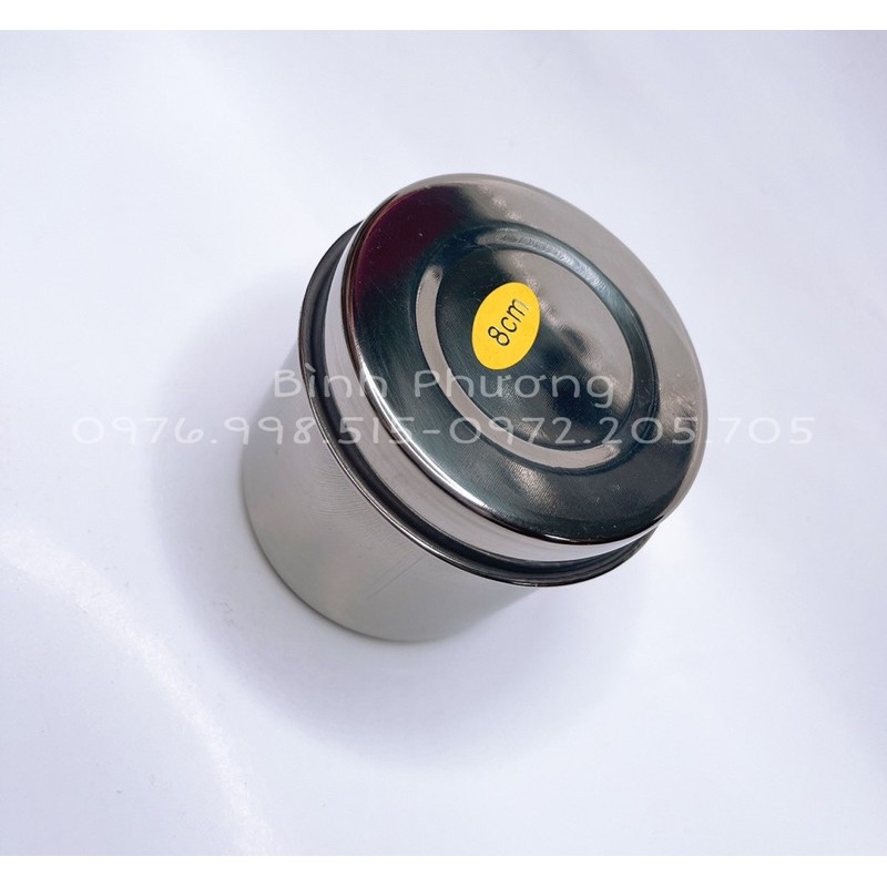 Hũ inox phun xăm