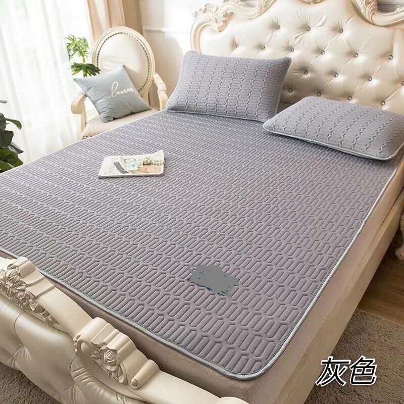 Chiếu Điều Hoà - Chiếu Cao Su Non Thiên Nhiên 3 Lớp Vải Tencel Siêu Mềm Mại