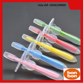 Bàn chải đánh răng silicon mềm cho bé