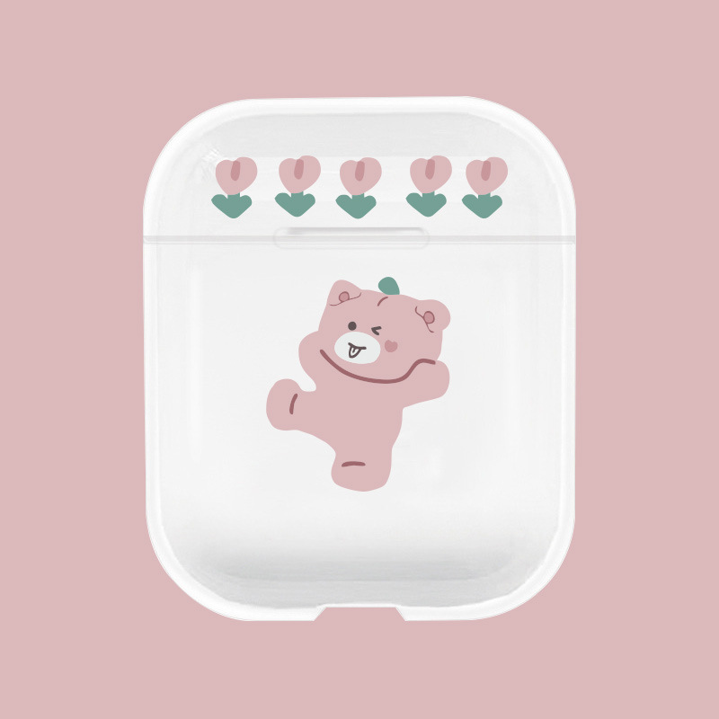 Vỏ bảo vệ đựng hộp sạc tai nghe không dây Bluetooth airpods 1/2/Pro/i12/i9/i7/tws chống va chạm RK CASE