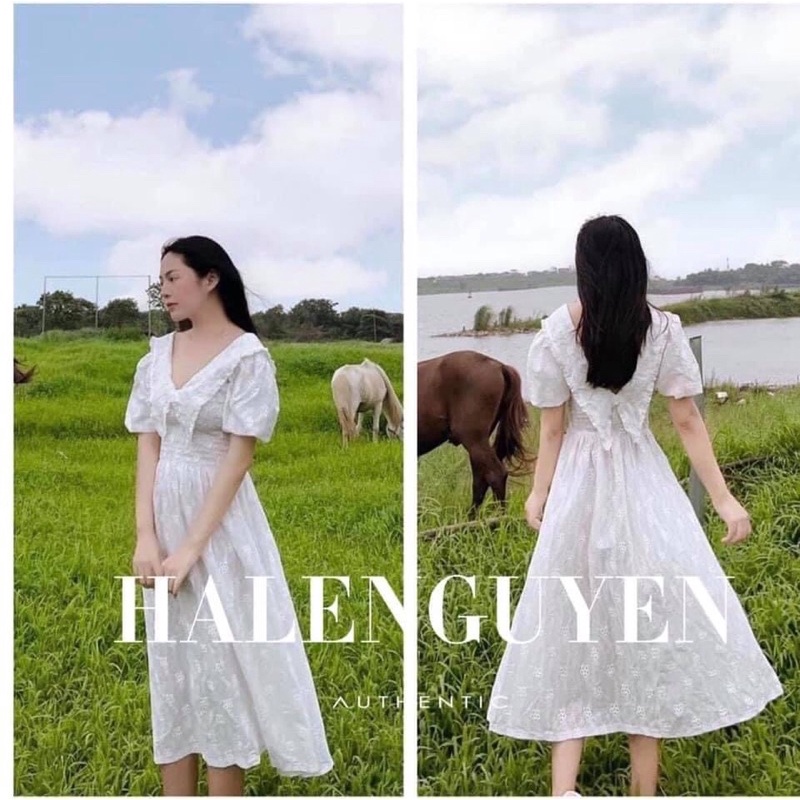 Váy trắng zr [hàng sẵn]