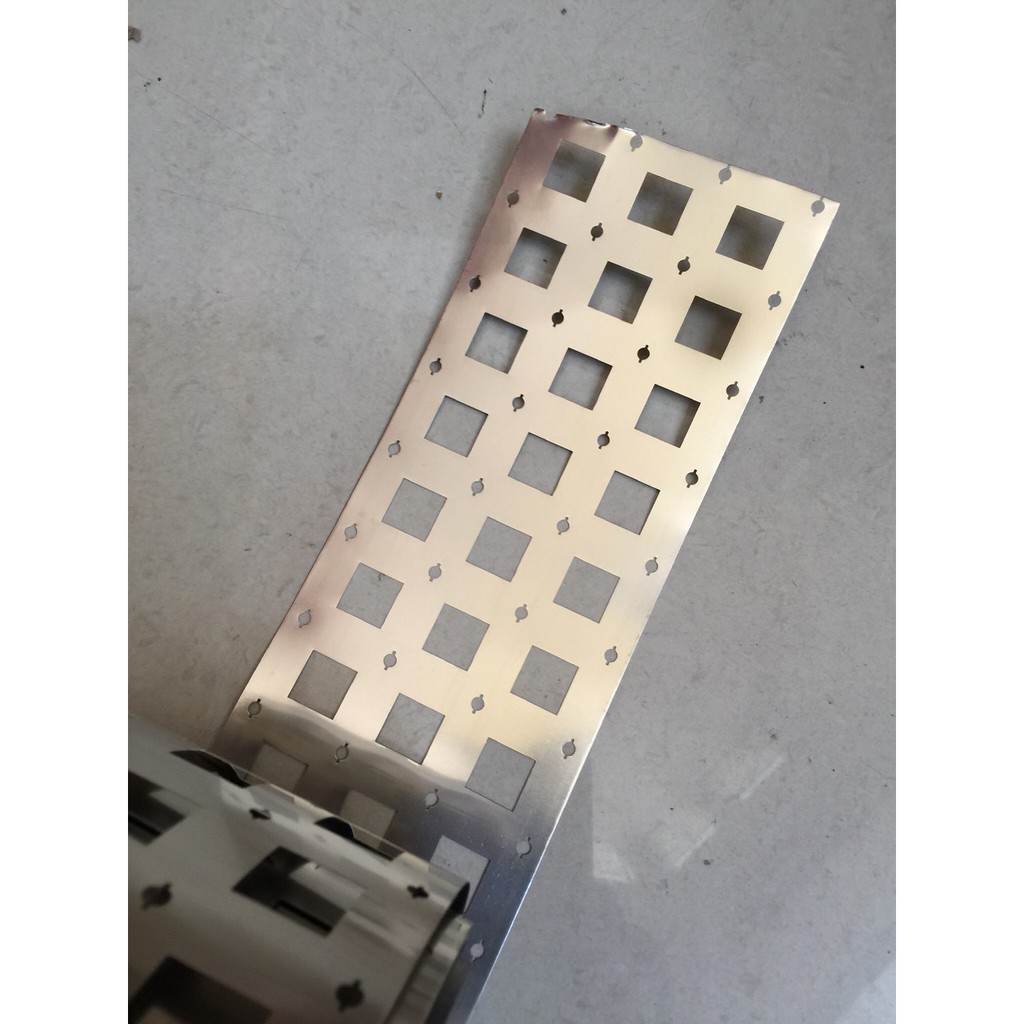 Kẽm lổ  Nickel 1P 2P 3P 4P dày 0.2mm pin 32650 32700 có vít