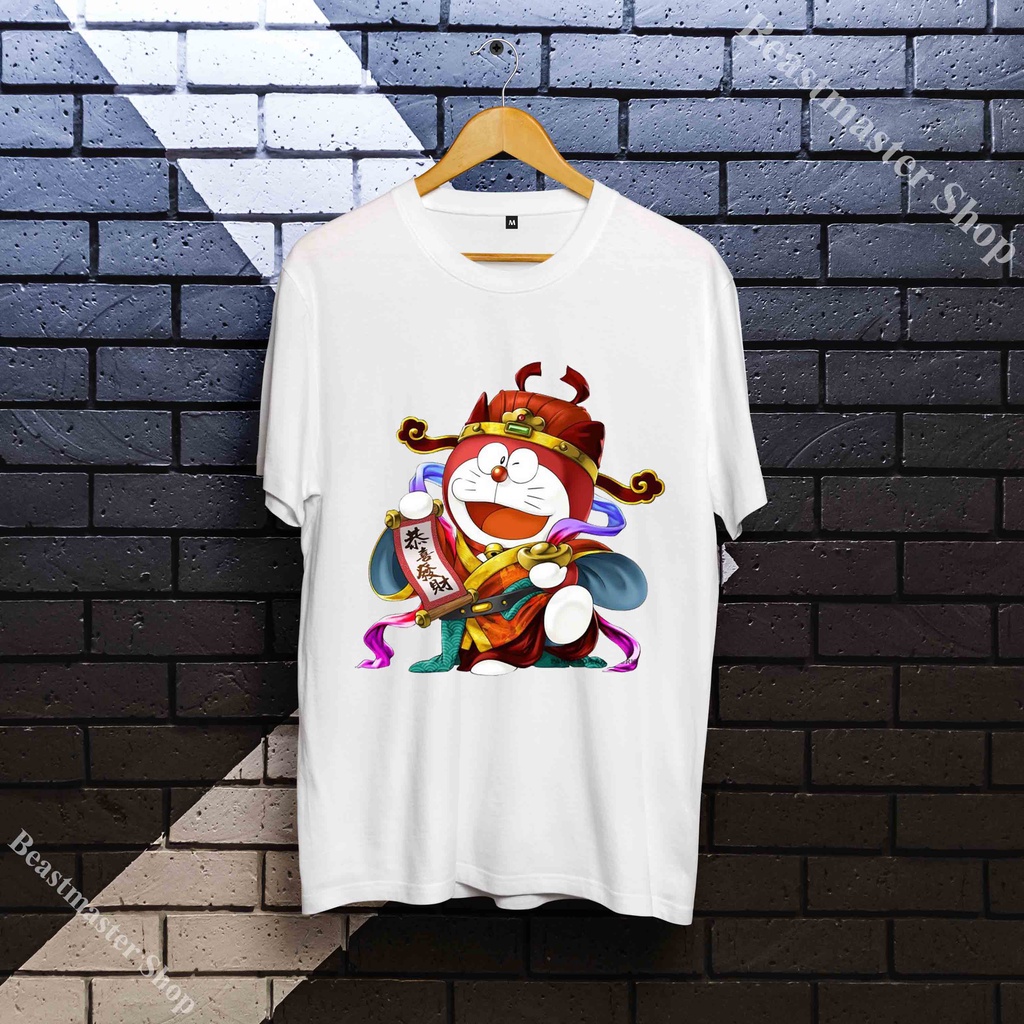 Áo Unisex Doraemon Mèo máy Doremon trẻ em đẹp trẻ trung mềm mại phong cách cổ tròn R43DRM067