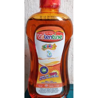 Nước súc miệng Valentine Kiddy nano bạc