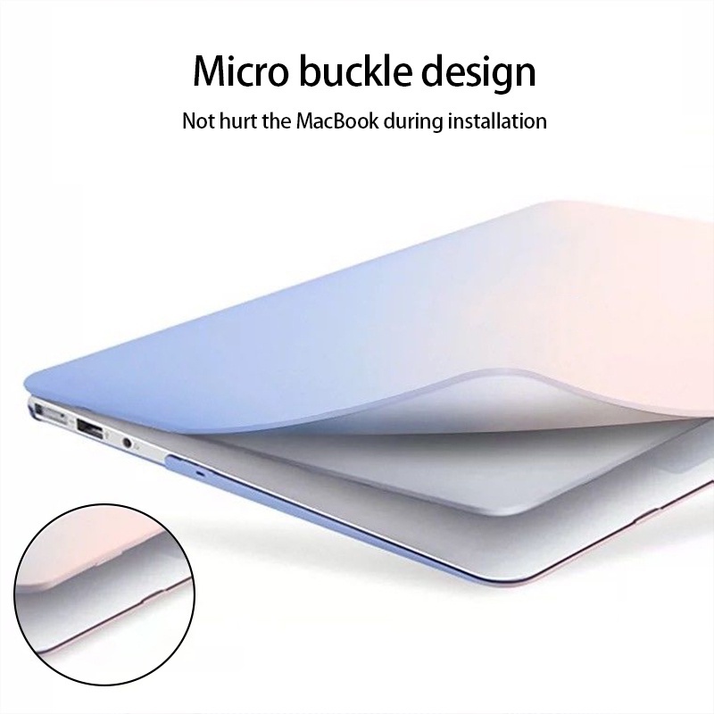 Ốp Máy Tính Bảng Nhám 4 Trong 1 Có Bàn Phím + Phim Dán Màn Hình Chống Bụi Cho MacBook Air13.6 A2681 M2 Pro14 16 2020 Air13 Pro